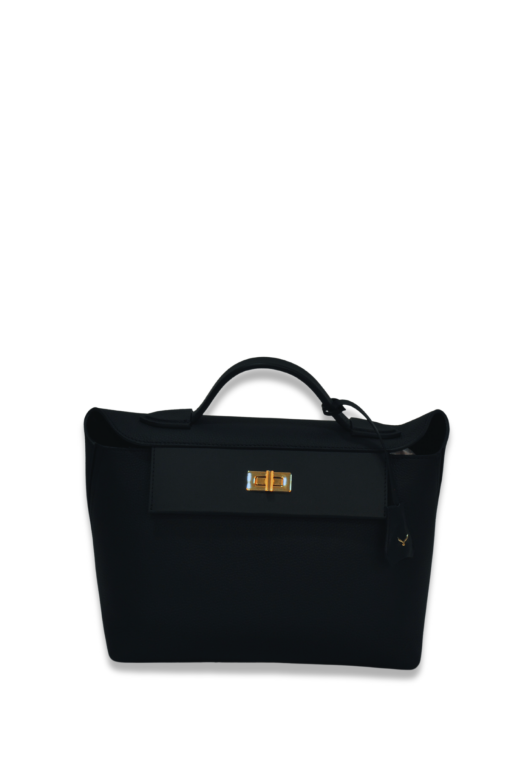 Black Leather Bag 