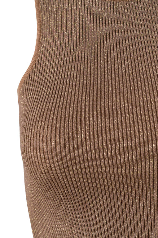 Camel Crop Top - Triko Mısırlı