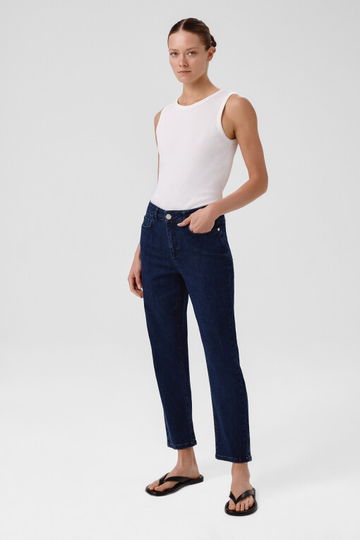 Ecru Ribbed Sleeveless Women's Camisole - Triko Mısırlı